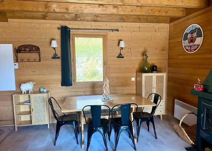 Chalet Cozy Mountain Pra Loup *